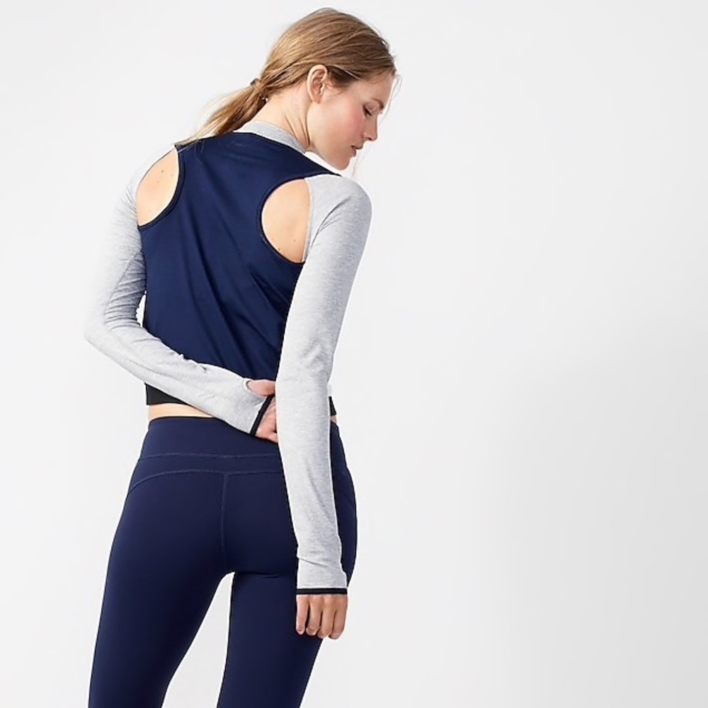 J-Crew & New Balance Workout Top